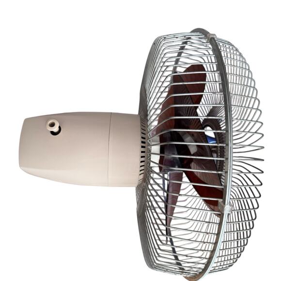 RARE Vintage Lasko Clear Amber/Brown Blade 12 inch 3-Speed Oscillating Fan 12” - Picture 10 of 16